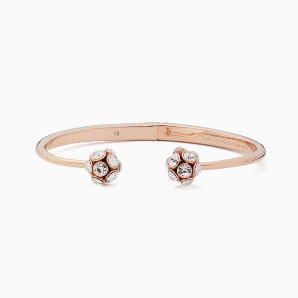 kate spade Jewelry - Kate Spade Time To Shine Open Hinged Cuff Bracelet